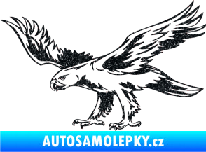 Samolepka Predators 043 levá Ultra Metalic černá