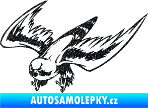 Samolepka Predators 056 levá Ultra Metalic černá