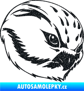 Samolepka Predators 057 pravá Ultra Metalic černá
