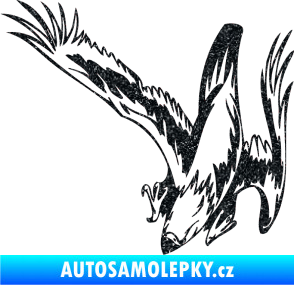 Samolepka Predators 069 levá Ultra Metalic černá
