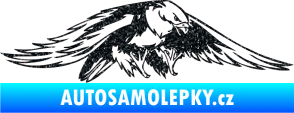 Samolepka Predators 074 pravá Ultra Metalic černá