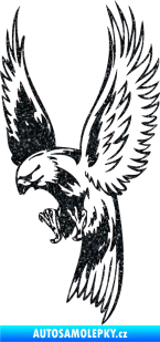 Samolepka Predators 086 levá Ultra Metalic černá