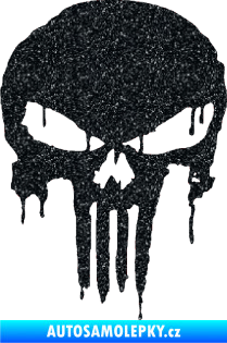 Samolepka Punisher 003 Ultra Metalic černá