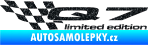 Samolepka Q7 limited edition levá Ultra Metalic černá