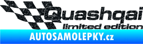 Samolepka Quashqai limited edition levá Ultra Metalic černá