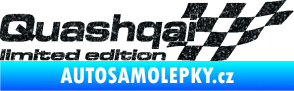Samolepka Quashqai limited edition pravá Ultra Metalic černá