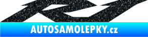 Samolepka R1 001 Ultra Metalic černá