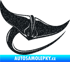 Samolepka Rejnok 001 pravá Ultra Metalic černá