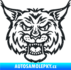 Samolepka Rys 001 Ultra Metalic černá