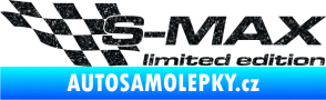 Samolepka S-MAX limited edition levá Ultra Metalic černá