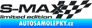Samolepka S-MAX limited edition pravá Ultra Metalic černá
