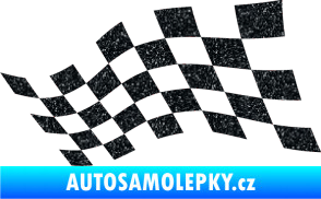 Samolepka Šachovnice 016 Ultra Metalic černá