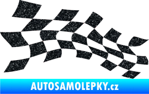 Samolepka Šachovnice 019 Ultra Metalic černá