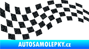 Samolepka Šachovnice 025 Ultra Metalic černá