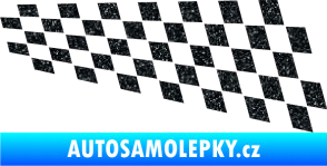 Samolepka Šachovnice 033 Ultra Metalic černá