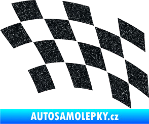 Samolepka Šachovnice 038 Ultra Metalic černá