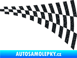Samolepka Šachovnice 047 Ultra Metalic černá