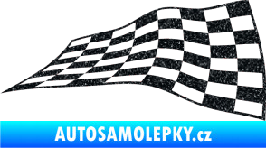 Samolepka Šachovnice 049 Ultra Metalic černá