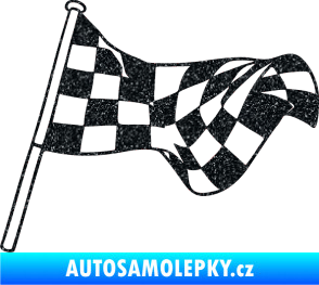 Samolepka Šachovnice 053 Ultra Metalic černá
