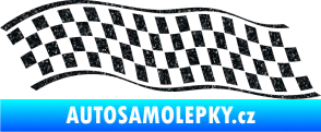 Samolepka Šachovnice 057 Ultra Metalic černá