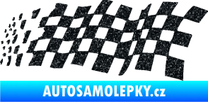 Samolepka Šachovnice 083 Ultra Metalic černá