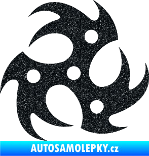 Samolepka Samolepka na víčko od nádrže 005 Ultra Metalic černá