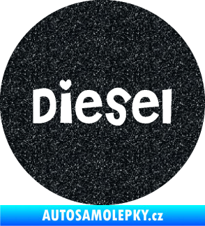 Samolepka Samolepka na víčko od nádrže 006 diesel Ultra Metalic černá
