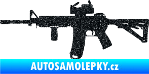 Samolepka Samopal 003 levá Ultra Metalic černá