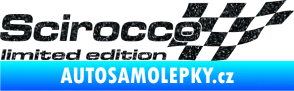 Samolepka Scirocco limited edition pravá Ultra Metalic černá