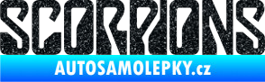 Samolepka Scorpions Ultra Metalic černá