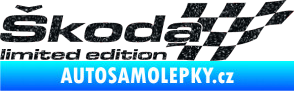 Samolepka Škoda limited edition pravá Ultra Metalic černá