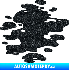 Samolepka Skvrna 001 pravá kaňka Ultra Metalic černá