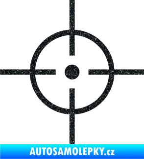 Samolepka Sniper Ultra Metalic černá