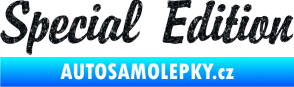Samolepka Special edition 001 Ultra Metalic černá