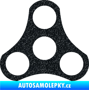 Samolepka Spinner Ultra Metalic černá