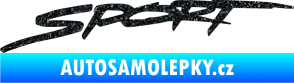 Samolepka Sport 002 Ultra Metalic černá