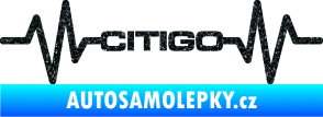 Samolepka Srdeční tep 033 Citigo Ultra Metalic černá