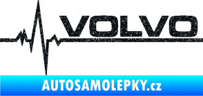 Samolepka Srdeční tep 037 pravá Volvo Ultra Metalic černá