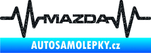 Samolepka Srdeční tep 059 Mazda Ultra Metalic černá