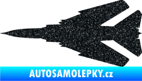 Samolepka Stíhací letoun 007 levá MIG Ultra Metalic černá