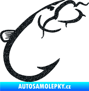 Samolepka Sumec 003 pravá Ultra Metalic černá
