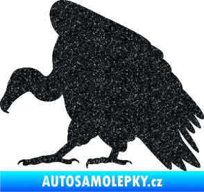 Samolepka Sup 001 levá Ultra Metalic černá