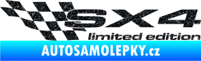 Samolepka SX4 limited edition levá Ultra Metalic černá