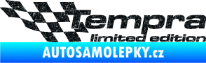 Samolepka Tempra limited edition levá Ultra Metalic černá