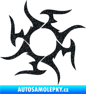 Samolepka Tetování 123 Ultra Metalic černá