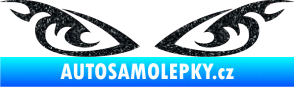 Samolepka Tetování 182 oči Ultra Metalic černá