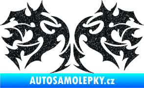 Samolepka Tetování 197 Ultra Metalic černá