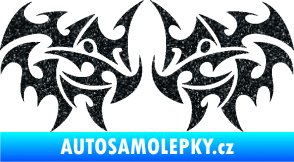 Samolepka Tetování 203 Ultra Metalic černá