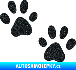 Samolepka Tlapky 011 Ultra Metalic černá