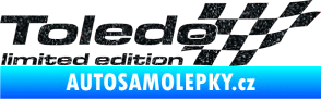 Samolepka Toledo limited edition pravá Ultra Metalic černá